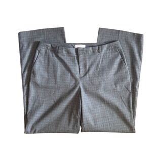 Coldwater Creek Gray Natural Fit Trouser‎ Pants Women's Size 12 Career Casual
